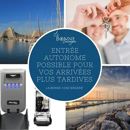 Les Marines De Haute Plage*lumineux*parking * La Grande-Motte